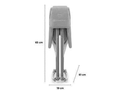Kinderkraft Lovi Baby cot/basket - Grey
