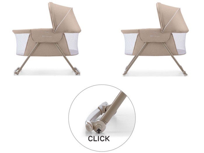 Kinderkraft Lovi Baby cot/basket - Beige