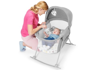 Kinderkraft Lovi Baby cot/basket - Beige