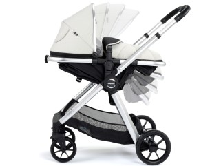 Babymore Mimi 2 in 1 Pram Pushchair - Silver 2