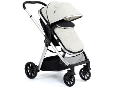 Babymore Mimi 2 in 1 Pram Pushchair - Silver