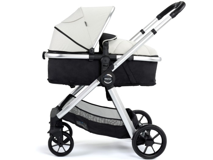 Babymore Mimi 2 in 1 Pram Pushchair - Silver