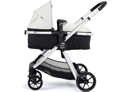 Babymore Mimi Travel System Pecan i-Size Car Seat – Silver
