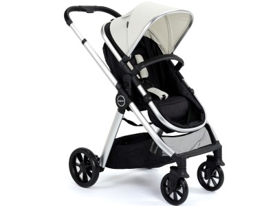 Babymore Mimi Travel System Pecan i-Size Car Seat – Silver