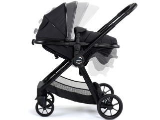 Babymore Mimi 2 in 1 Pram Pushchair - Black 2