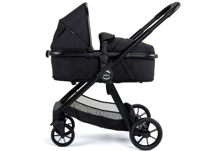 Babymore Mimi 2 in 1 Pram Pushchair - Black