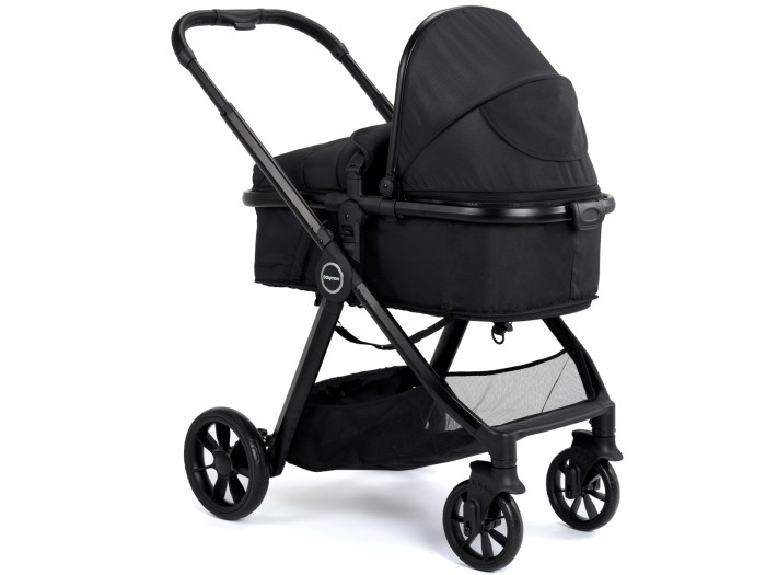 Babymore Mimi 2 in 1 Pram Pushchair - Black
