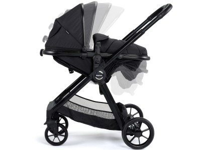 Babymore Mimi Travel System Pecan i-Size Car Seat - Black