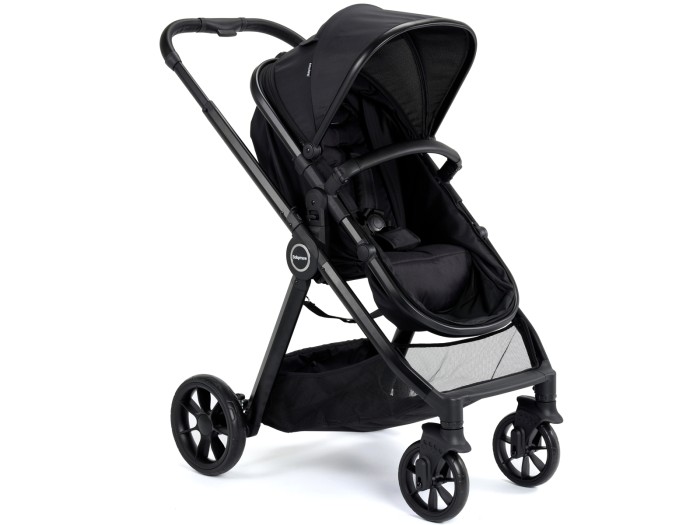 Babymore Mimi Travel System Pecan i-Size Car Seat - Black