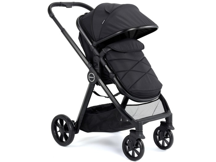 Babymore Mimi Travel System Pecan i-Size Car Seat - Black