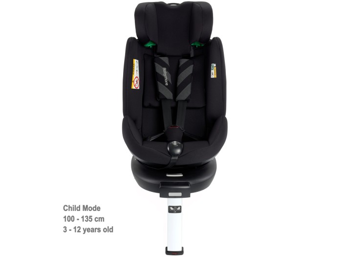 Babymore Macadamia 360° Rotating i-Size 40-135cm 0-12 years All Stages Car Seat