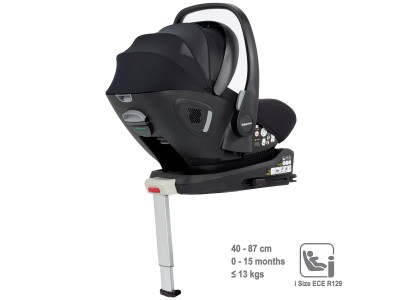 Babymore Pecan i-Size Baby Car Seat with Isofix Base