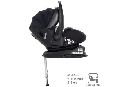 Babymore Pecan i-Size Baby Car Seat with Isofix Base