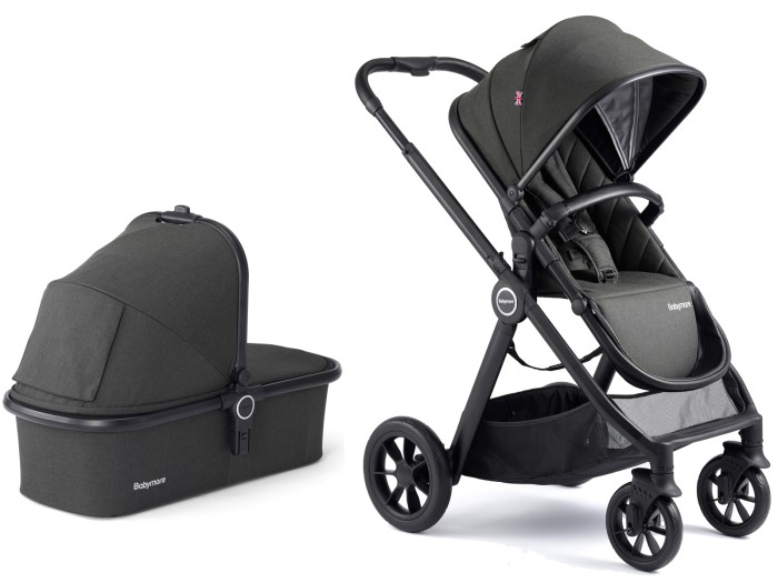 Babymore MeMore V2 Pram Pushchair - Black