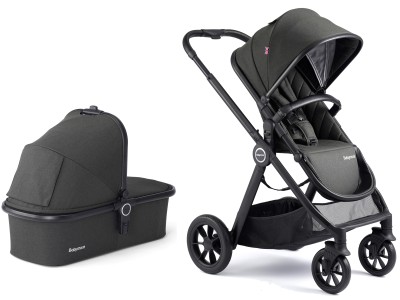 Babymore MeMore V2 Pram Pushchair - Black