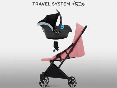 Kinderkraft INDY 2 pushchair - Dhalia Pink