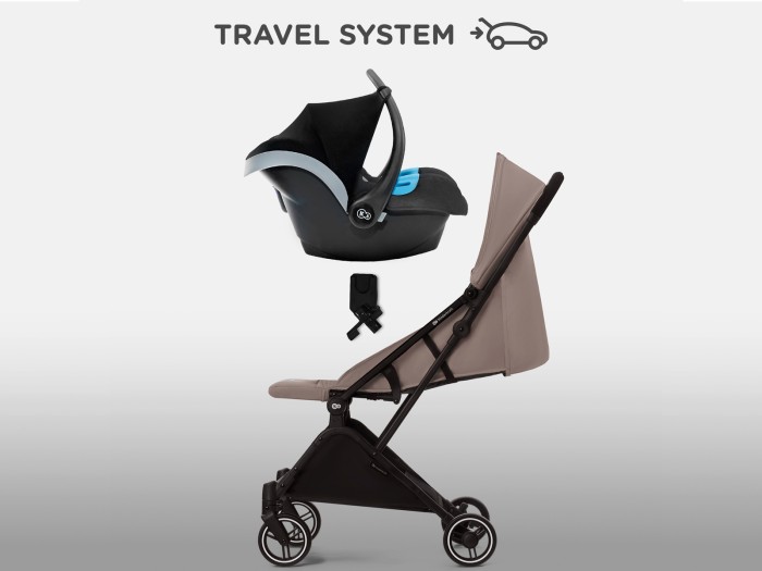 Kinderkraft INDY 2 pushchair - Calm Beige