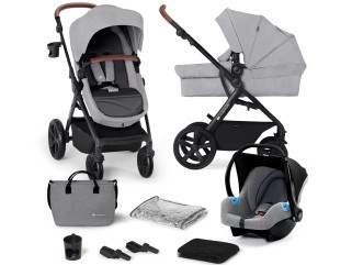 Kinderkraft A-TOUR travel system 3in1 - Light Grey