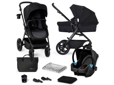 Kinderkraft A-TOUR travel system 3in1 - Black