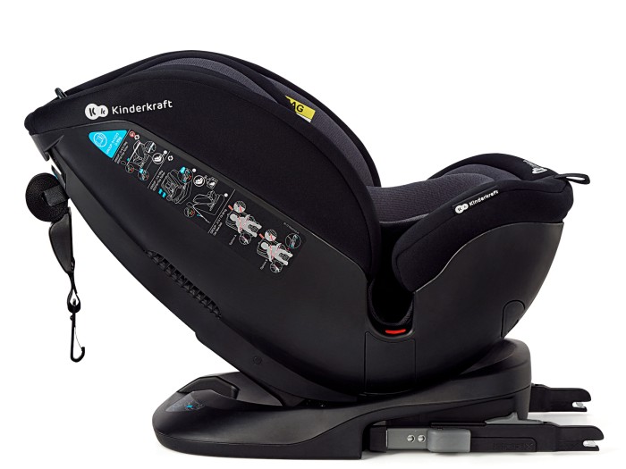 Kinderkraft XPEDITION 360° Rotating Car Seat - Black