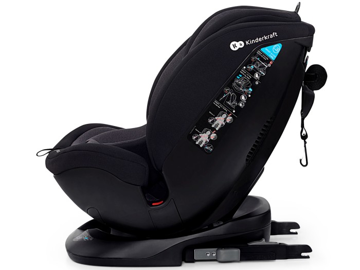 Kinderkraft XPEDITION 360° Rotating Car Seat - Black