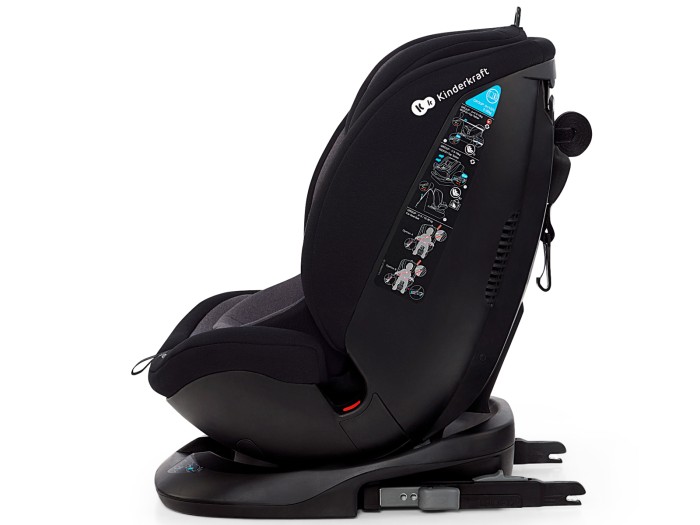 Kinderkraft XPEDITION 360° Rotating Car Seat - Black