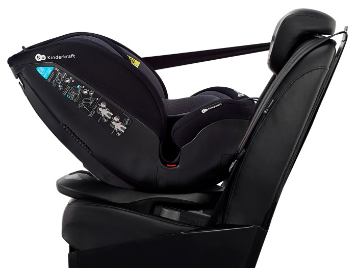 Kinderkraft XPEDITION 360° Rotating Car Seat - Black