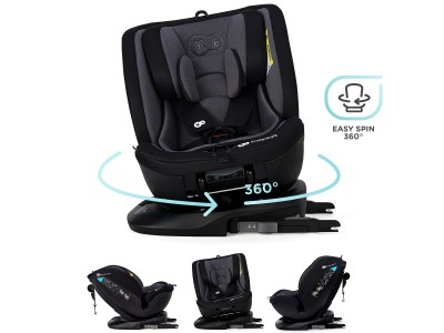 Kinderkraft XPEDITION 360° Rotating Car Seat - Black