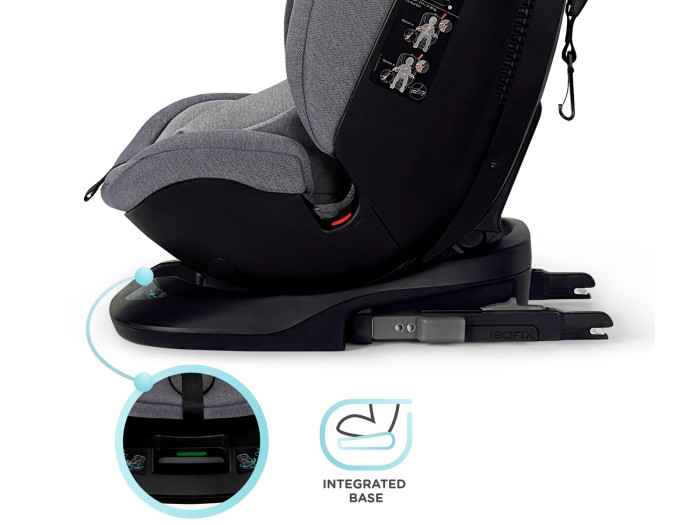 Kinderkraft XPEDITION 360° Rotating Car Seat - Black