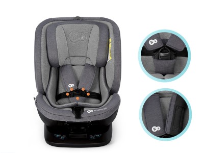 Kinderkraft XPEDITION 360° Rotating Car Seat - Black