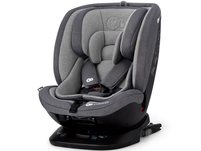 Kinderkraft XPEDITION 360° Rotating Car Seat - Grey
