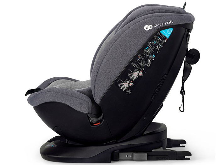 Kinderkraft XPEDITION 360° Rotating Car Seat - Grey