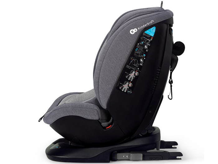 Kinderkraft XPEDITION 360° Rotating Car Seat - Grey