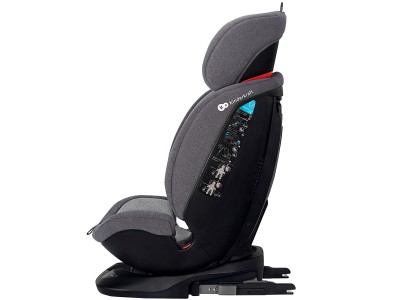 Kinderkraft XPEDITION 360° Rotating Car Seat - Grey