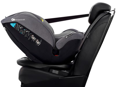 Kinderkraft XPEDITION 360° Rotating Car Seat - Grey