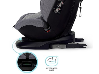 Kinderkraft XPEDITION 360° Rotating Car Seat - Grey