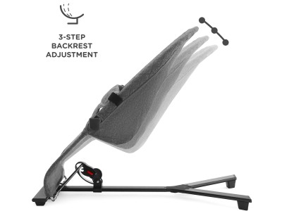 Kinderkraft MIMI reclined cradle - Grey