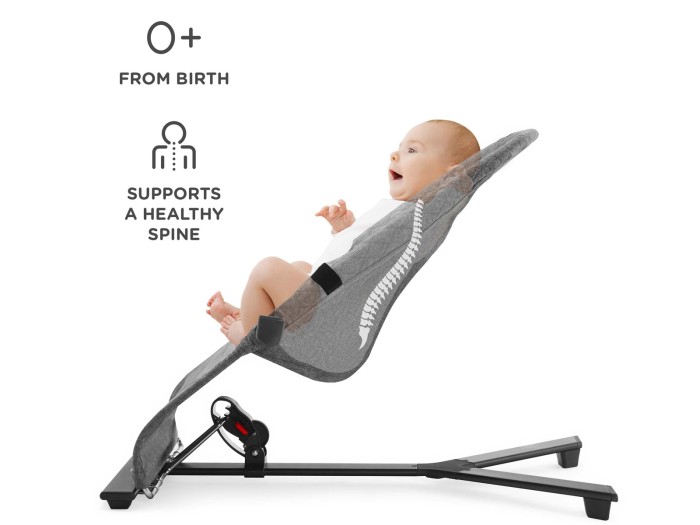 Kinderkraft MIMI reclined cradle - Grey