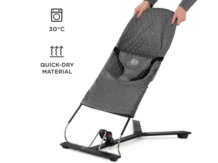 Kinderkraft MIMI reclined cradle - Grey