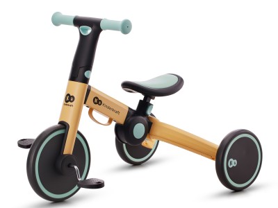 Kinderkraft 4TRIKE Ticycle/Balance Bike - Sunflower Blue