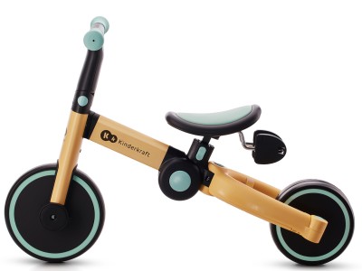 Kinderkraft 4TRIKE Ticycle/Balance Bike - Sunflower Blue