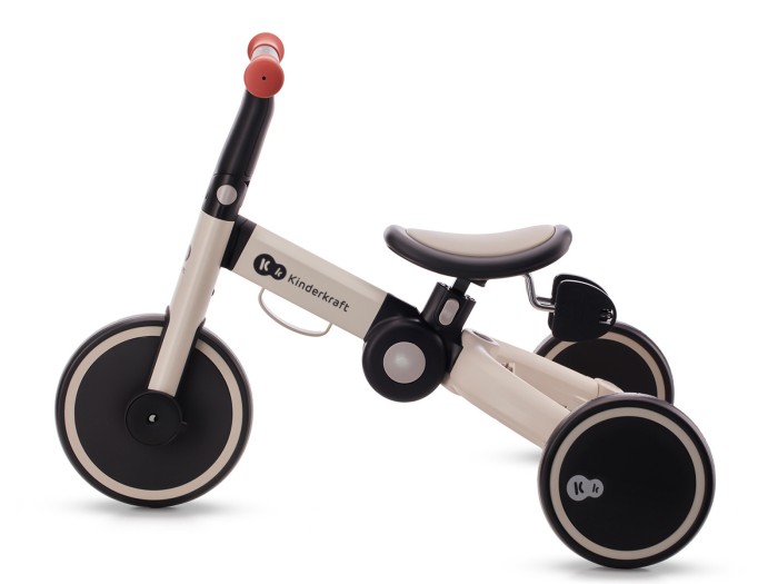 Kinderkraft 4TRIKE Ticycle/Balance Bike - Silver Grey