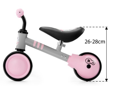 Kinderkraft Cutie mini Balance Bike - Pink