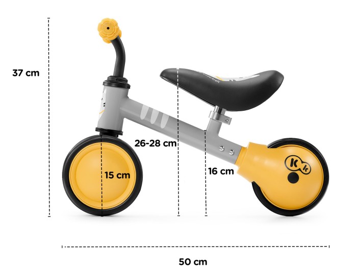 Kinderkraft Cutie mini Balance Bike - Honey