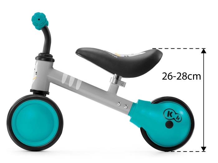 Kinderkraft Cutie mini Balance Bike - Turquoise