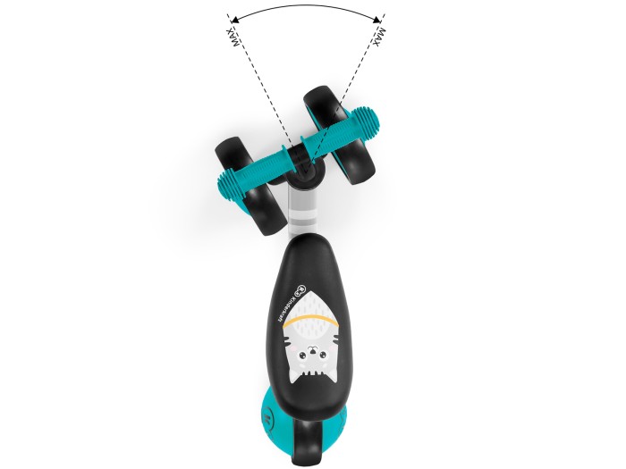 Kinderkraft Cutie mini Balance Bike - Turquoise
