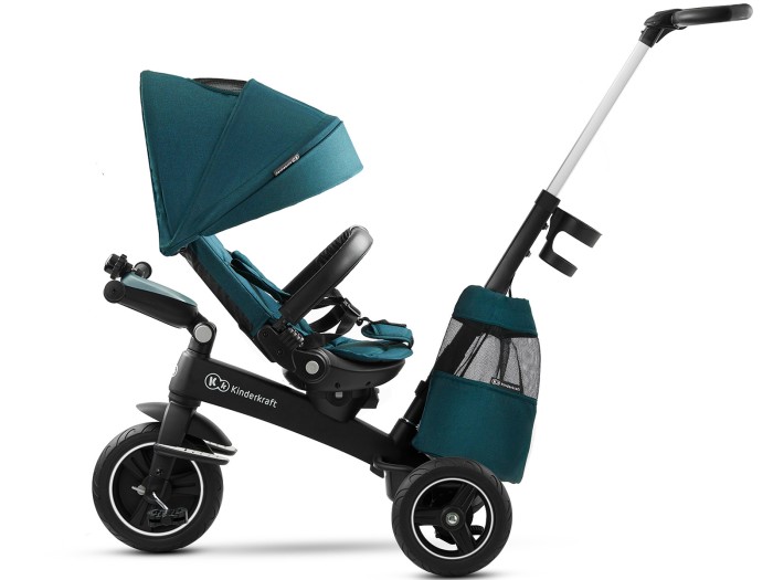Kinderkraft Easytwist Tricycle - Midnight Green