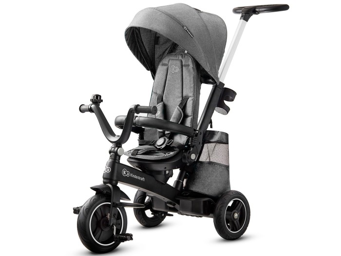 Kinderkraft Easytwist Tricycle - Platinum Grey