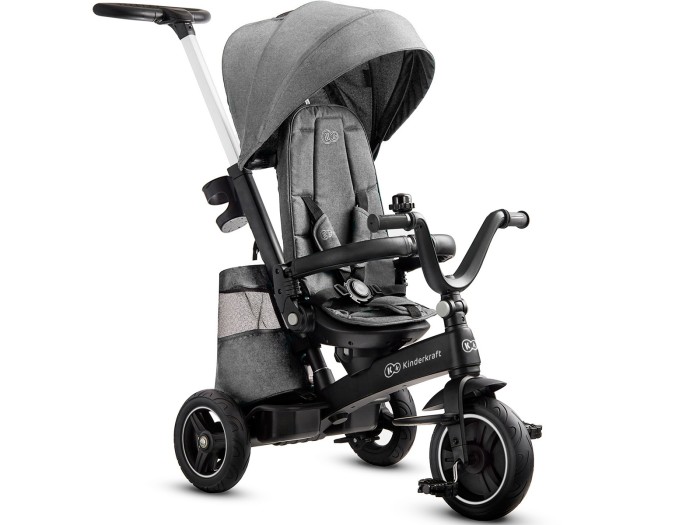 Kinderkraft Easytwist Tricycle - Platinum Grey