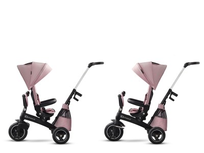 Kinderkraft Easytwist Tricycle - Mauvelous Pink